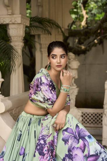 Artriddhs Dola silk D NO DEGITAL 10 Purple Lehenga choli suppliers in Mumbai